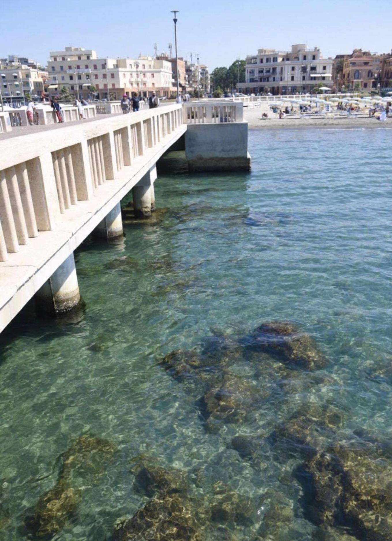 Piuma Celeste A Due Passi Dal Mare E Dal Centro Storico Ostia Buitenkant foto
